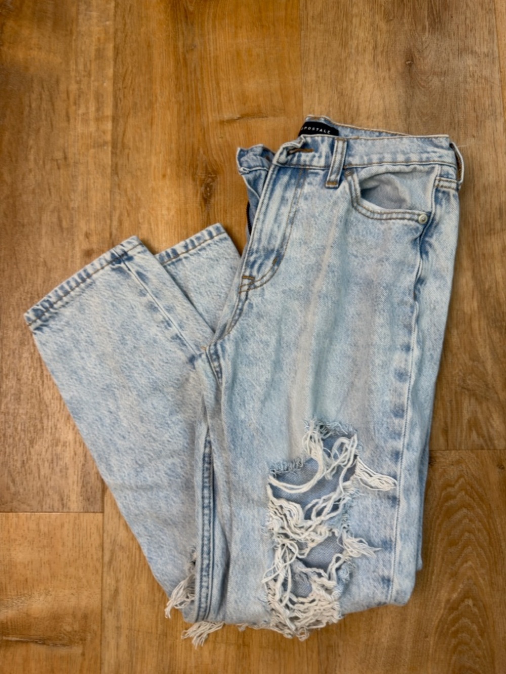 Aeropostale Light Blue Mom Jeans